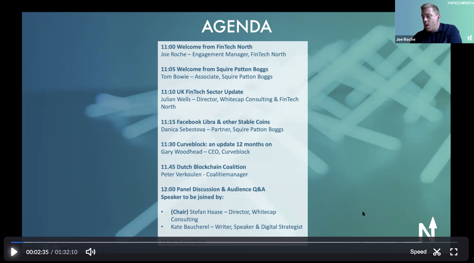 Re-watch & Re-cap: FinTech North Blockchain Forum 23/10