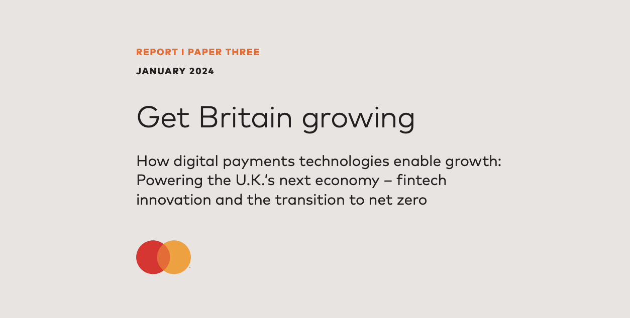 Mastercard launches 3rd ‘Get Britain Growing’ report, with FinTech North support